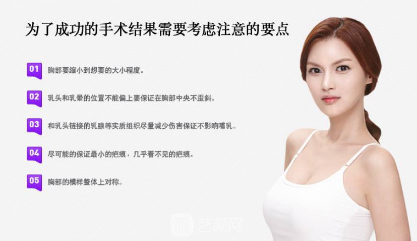 【乳房缩小术价格多少？乳房缩小术价格影响因素~】