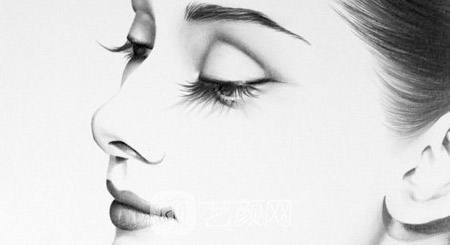 垫鼻子后终于看到鼻梁了好开森～